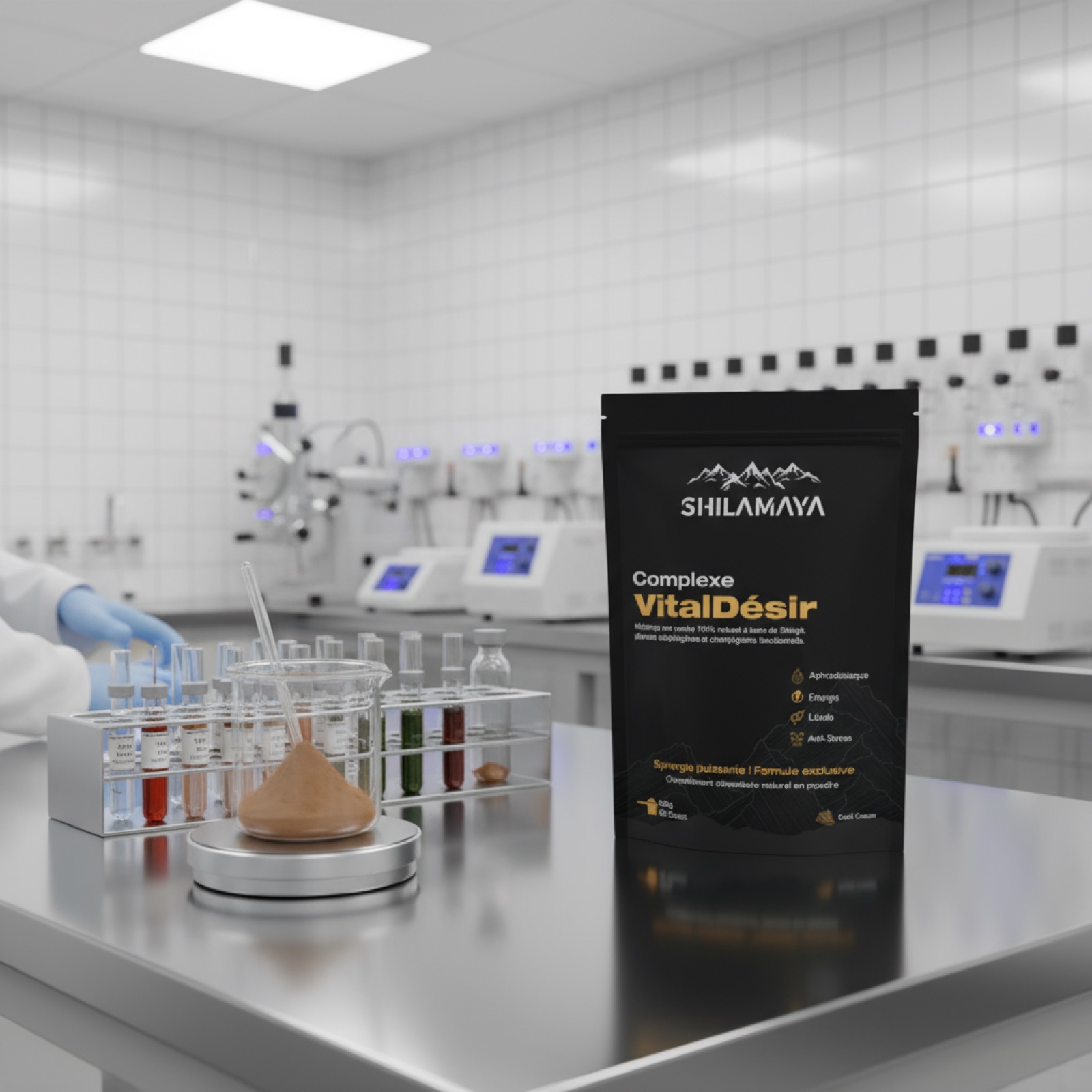 Le Complexe VitalDésir, analysé en laboratoire